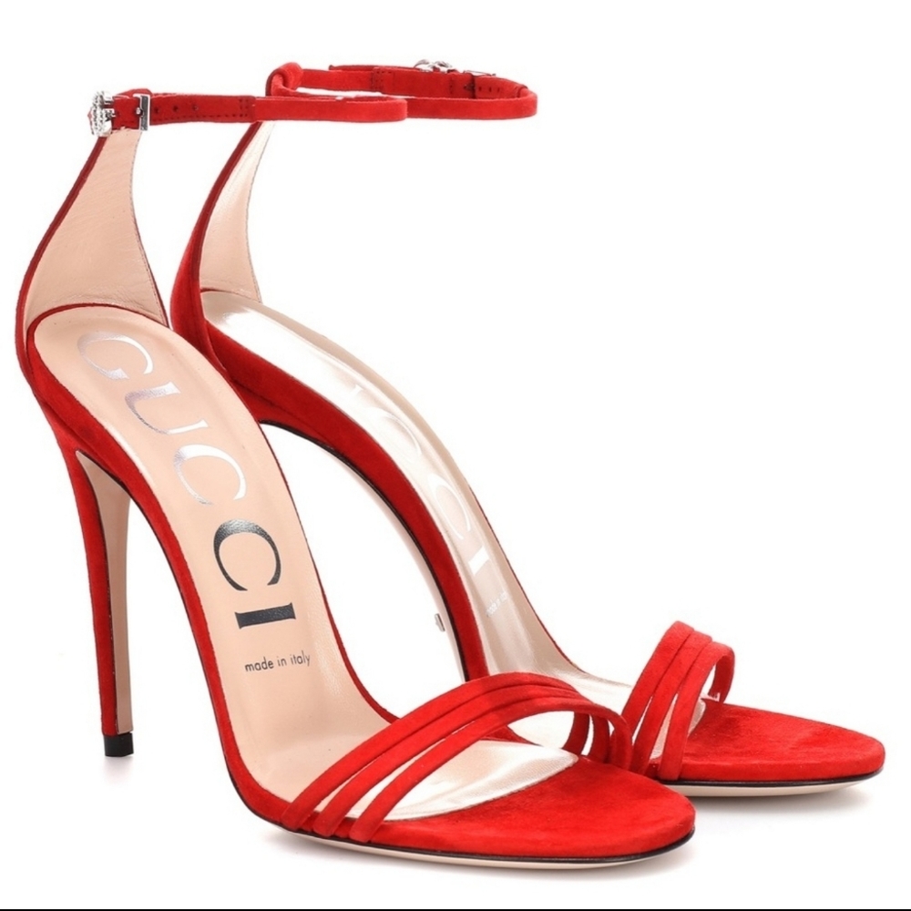 Authentic Gucci Suede Heel